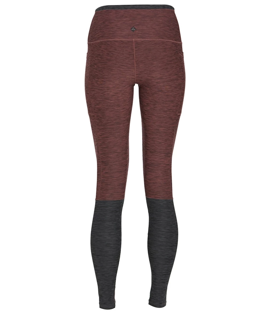 CLOTHING PrAna Zandra 7/8 Yoga Leggings Raisin Heather 5 CLOTHING PrAna Zandra 7/8 Yoga Leggings Raisin Heather