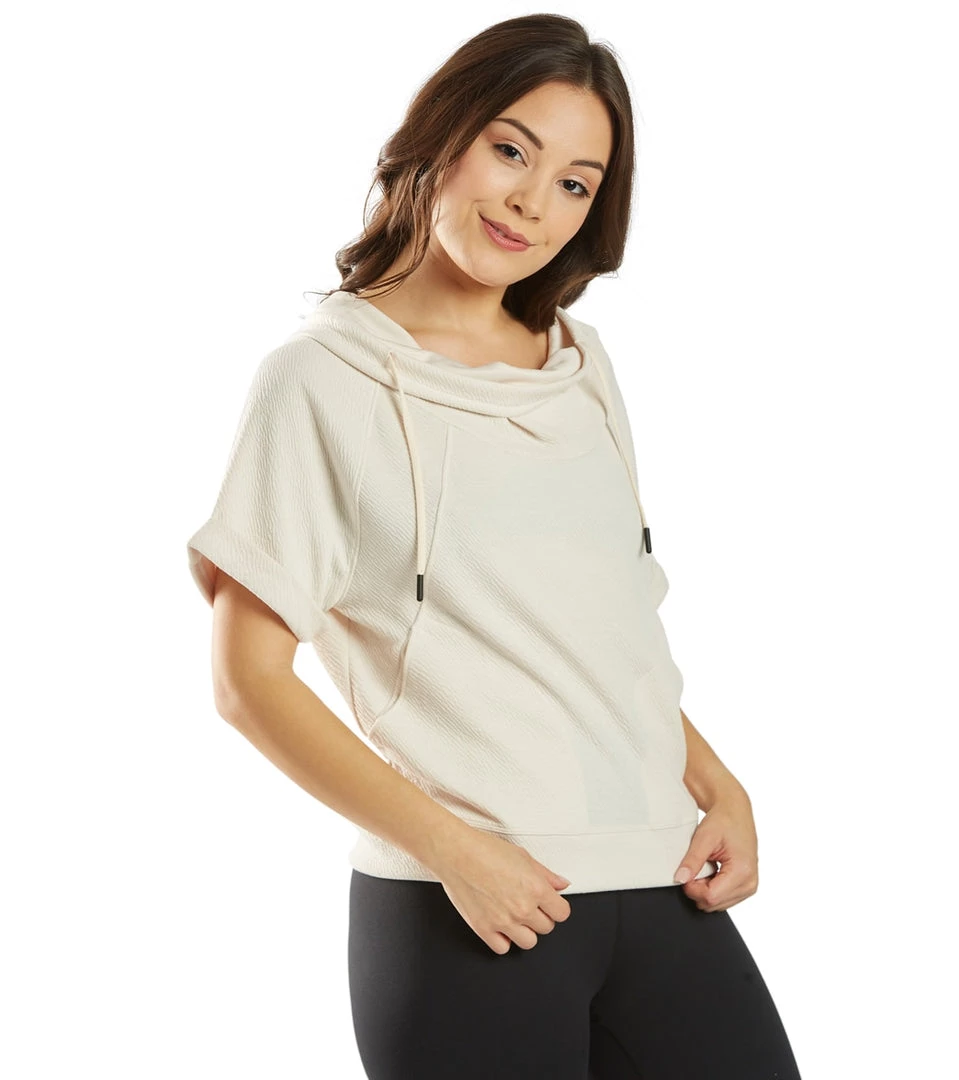 CLOTHING PrAna Sunrise Crop After Yoga Pullover Dream Dust 4 CLOTHING PrAna Sunrise Crop After Yoga Pullover Dream Dust