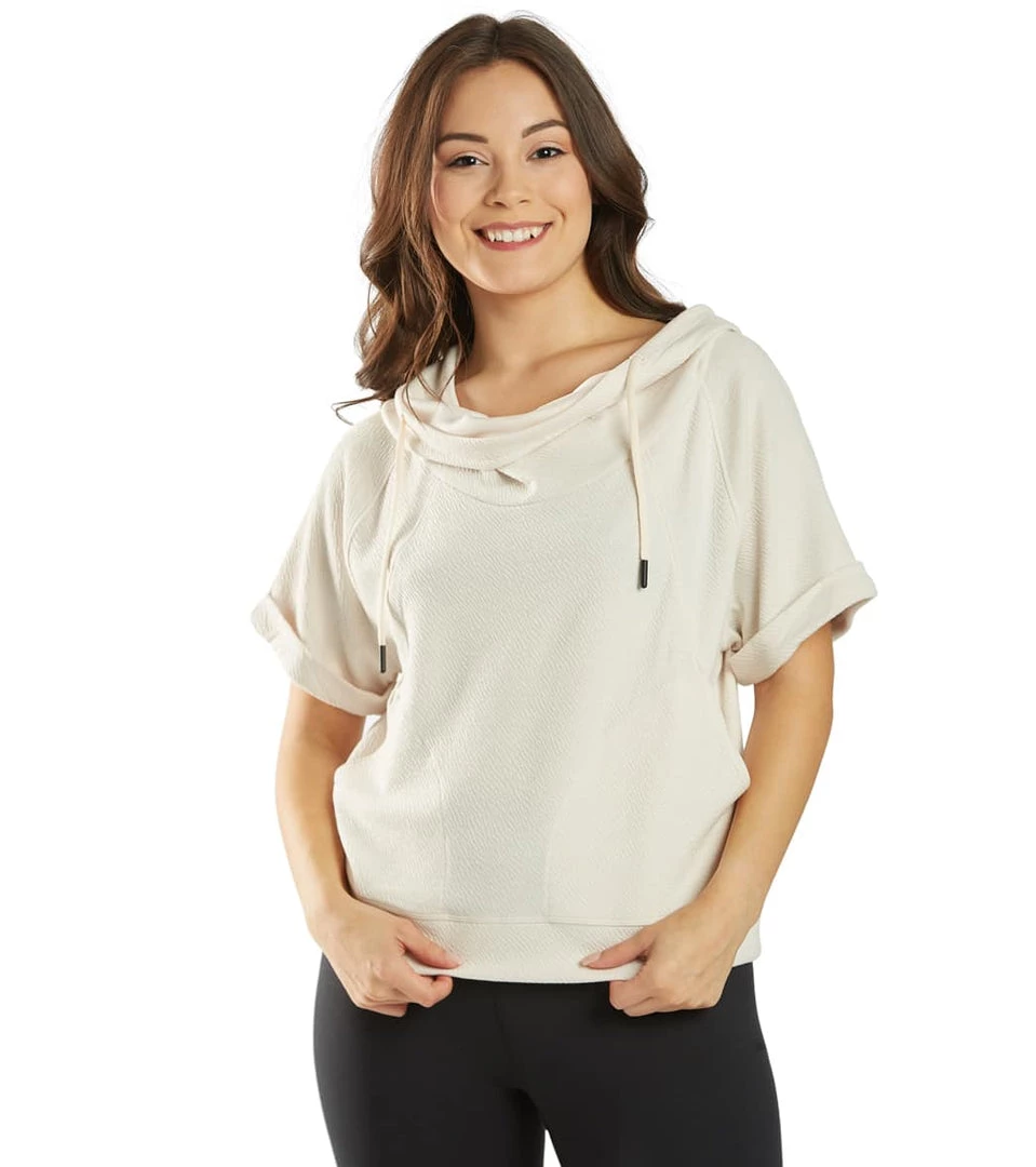 CLOTHING PrAna Sunrise Crop After Yoga Pullover Dream Dust 8 CLOTHING PrAna Sunrise Crop After Yoga Pullover Dream Dust