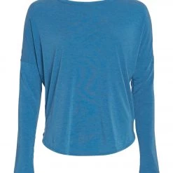 CLOTHING PrAna Rogue Long Sleeve Yoga Top Admiral Blue