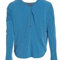 CLOTHING PrAna Rogue Long Sleeve Yoga Top Admiral Blue