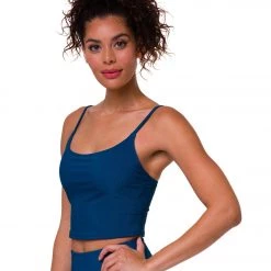 CLOTHING Onzie Belle Cami Yoga Crop Empathy Rib