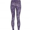 Spiritual Gangster Essential High Waisted Yoga Leggings Lavender Cheetah Print 1 Spiritual Gangster Essential High Waisted Yoga Leggings Lavender Cheetah Print