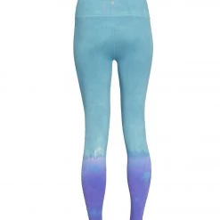 Spiritual Gangster Self Love Yoga Leggings Blue Purple Dip Dye CLOTHING