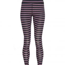 Spiritual Gangster Essential High Waisted Yoga Leggings Watermelon Stripe Print CLOTHING