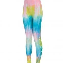 CLOTHING Spiritual Gangster Self Love Sealmess Yoga Leggings Highlighter Tie Dye