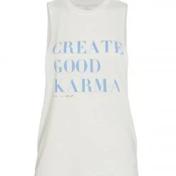 Spiritual Gangster Karma Festival Yoga Tank Stone