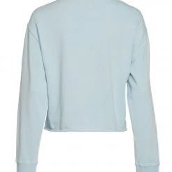 Spiritual Gangster Sunshine Mazzy Pullover Sweatshirt Washed Aqua CLOTHING