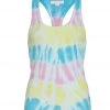 Spiritual Gangster Love Dulce Racerback Yoga Tank Highlighter Tie Dye CLOTHING