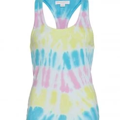 Spiritual Gangster Love Dulce Racerback Yoga Tank Highlighter Tie Dye CLOTHING