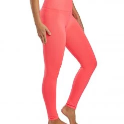 Free People Good Karma Yoga Leggings Coral CLOTHING