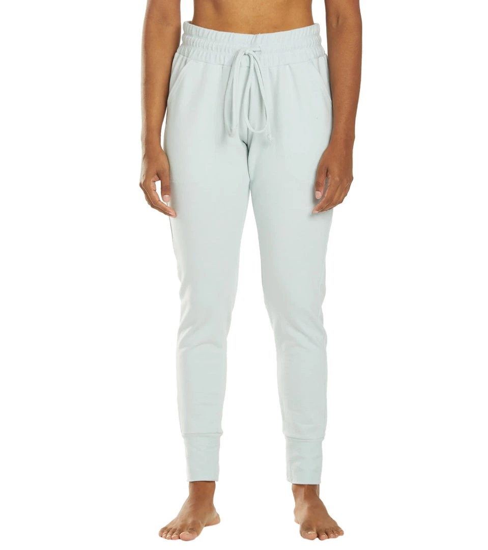 Free People Movement Sunny Skinny Sweat Pants Light Blue 9 Free People Movement Sunny Skinny Sweat Pants Light Blue