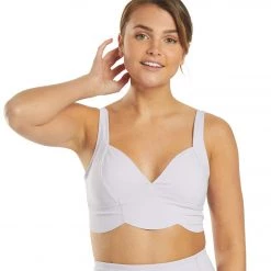 Free People Petal Pusher Yoga Sports Bra Lavender