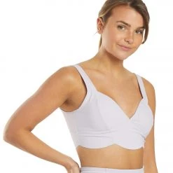 Free People Petal Pusher Yoga Sports Bra Lavender