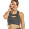 Free People Strut Yoga Sports Bra Black Combo Yoga Sports Bras