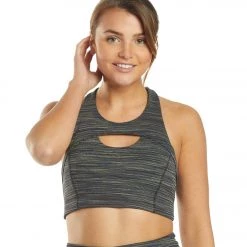 Free People Strut Yoga Sports Bra Black Combo Yoga Sports Bras