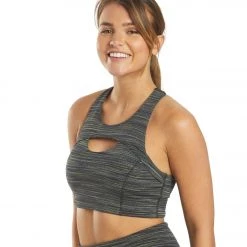 Free People Strut Yoga Sports Bra Black Combo Yoga Sports Bras