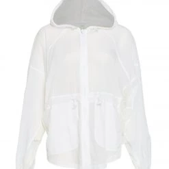 Free People One More Mile After Yoga Jacket White CLOTHING