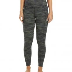 Free People Roll Out Yoga Leggings Black Combo
