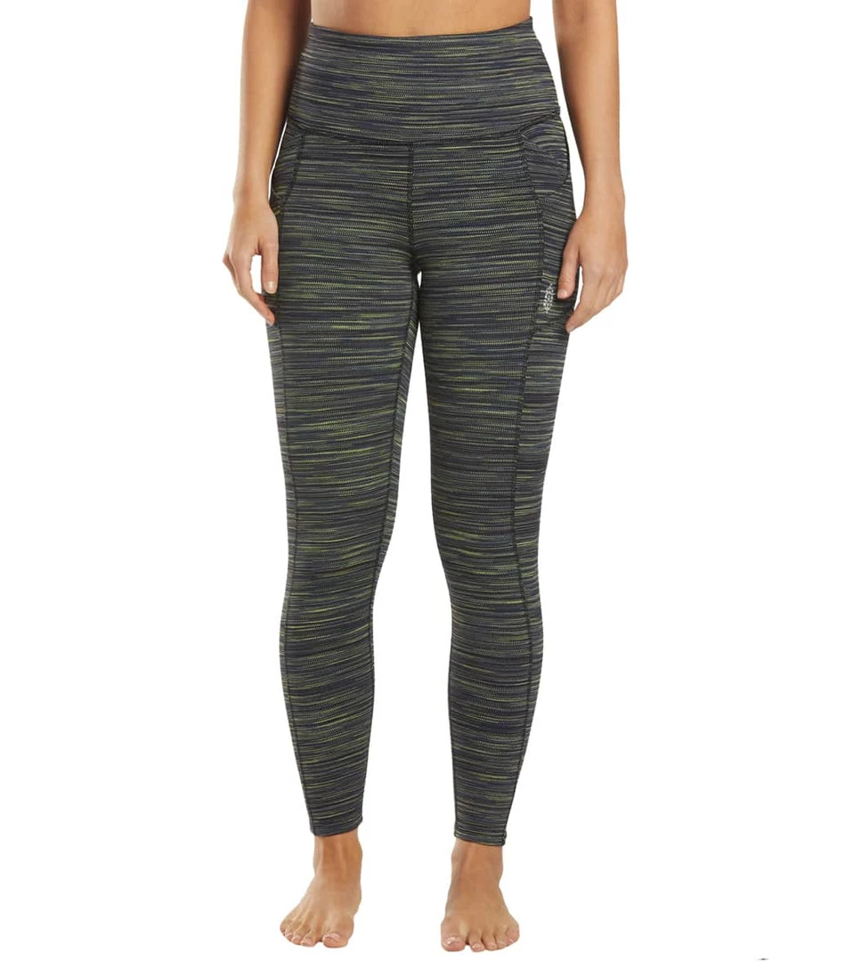 Free People Roll Out Yoga Leggings Black Combo 4 Free People Roll Out Yoga Leggings Black Combo
