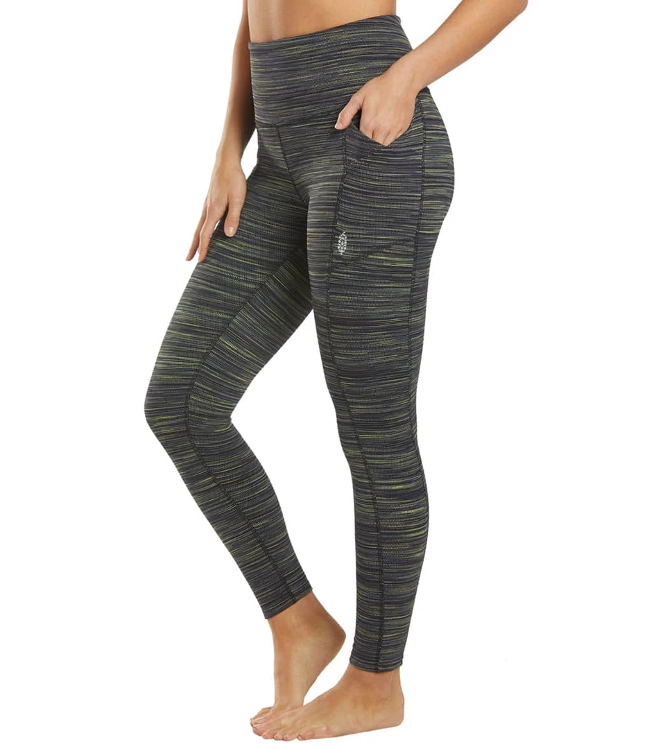 Free People Roll Out Yoga Leggings Black Combo 7 Free People Roll Out Yoga Leggings Black Combo