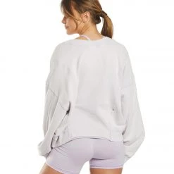 CLOTHING Free People Go For Gold Reversible Pull Over Lavender 11 CLOTHING Free People Go For Gold Reversible Pull Over Lavender