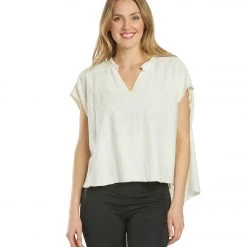 Free People Break Up Graphic Yoga Tee