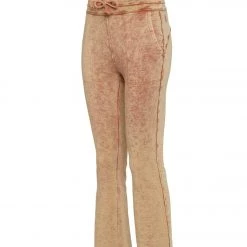 Free People Solid Wild Side Flare Leg Sweatpants Terracotta 10 Free People Solid Wild Side Flare Leg Sweatpants Terracotta