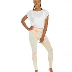 CLOTHING Free People Prisma Yoga Leggings Yellow Combo