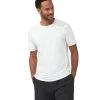 Manduka Men's Pro Tech Short Sleeve Tee White