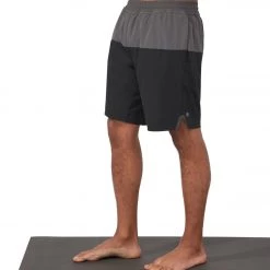 CLOTHING Manduka Men's Pro Classic Rise Shorts Black Combo