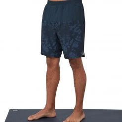 Manduka Men's Pro Classic Rise Shorts DARK SAPPHIRE COMBO