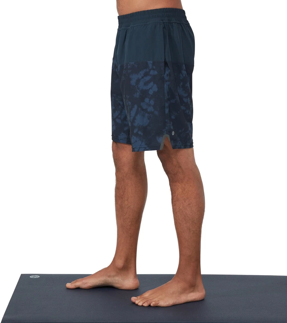 Manduka Men's Pro Classic Rise Shorts DARK SAPPHIRE COMBO 4 Manduka Men's Pro Classic Rise Shorts DARK SAPPHIRE COMBO