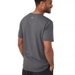 Manduka Men's Performance Crew Neck Short Sleeve Tee NEW GREY CLOTHING 7 Manduka Men's Performance Crew Neck Short Sleeve Tee NEW GREY CLOTHING