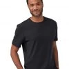 CLOTHING Manduka Men's Performance Crew Neck Short Sleeve Tee Black