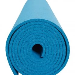 Jade Yoga Harmony Natural Rubber Yoga Mat 68" 5mm Electric Blue YOGA MATS & PROPS