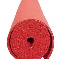 Jade Yoga Harmony Natural Rubber Yoga Mat 68" 5mm Fire Engine Red