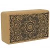 YOGA MATS & PROPS Yoga Design Lab Mandala Cork Yoga Block 3 Inch