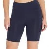 Marika Lucy High Waisted Tummy Control Yoga Shorts Midnight Blue