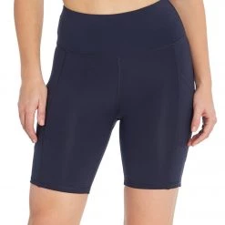 Marika Lucy High Waisted Tummy Control Yoga Shorts Midnight Blue
