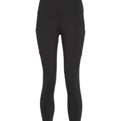 Marika Drew High Waisted Tummy Control Yoga Capris Black CLOTHING