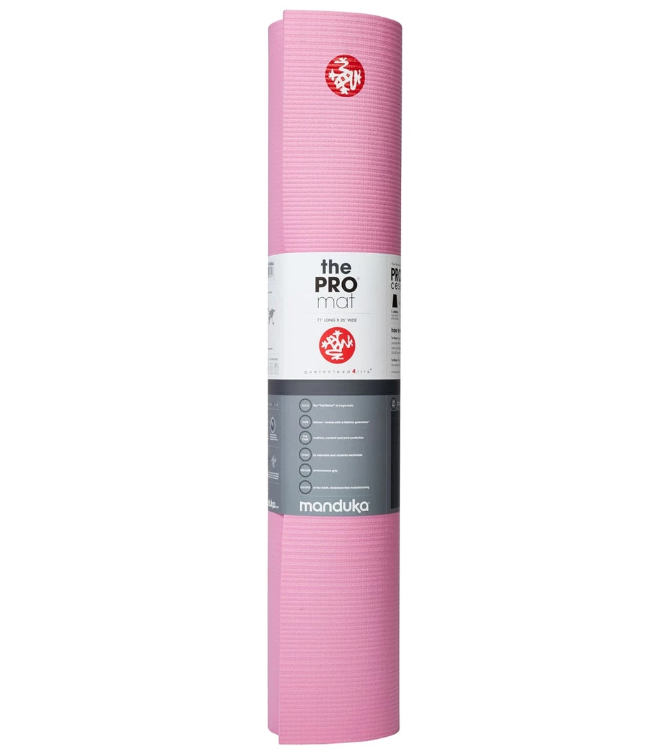 Manduka PRO Yoga Mat 71" 6mm Fuchsia YOGA MATS & PROPS 6 Manduka PRO Yoga Mat 71" 6mm Fuchsia YOGA MATS & PROPS