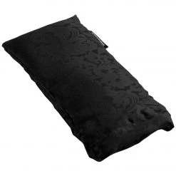 YOGA MATS & PROPS Hugger Mugger Silk Yoga Eye Pillow - Beads Black