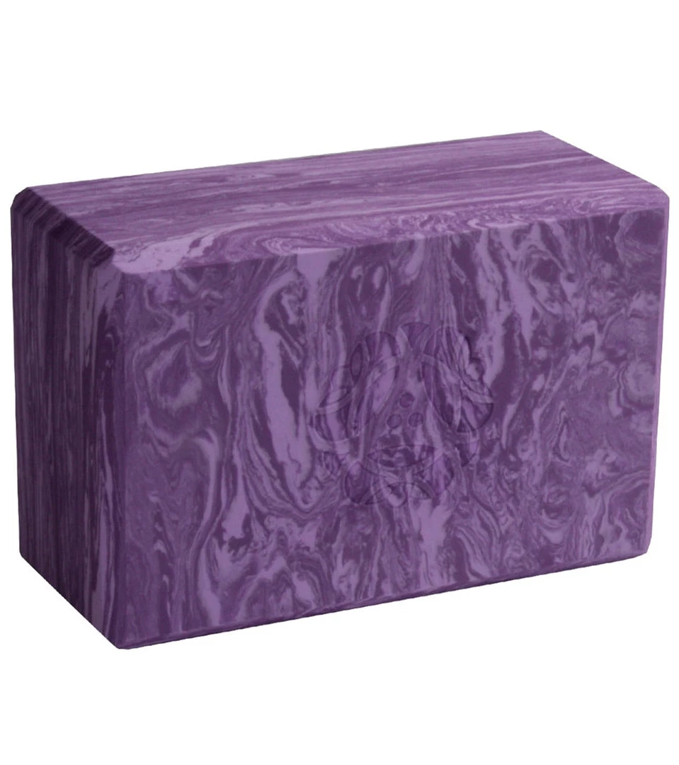 Hugger Mugger 4" Foam Yoga Block Cosmic Purple YOGA MATS & PROPS 5 Hugger Mugger 4" Foam Yoga Block Cosmic Purple YOGA MATS & PROPS