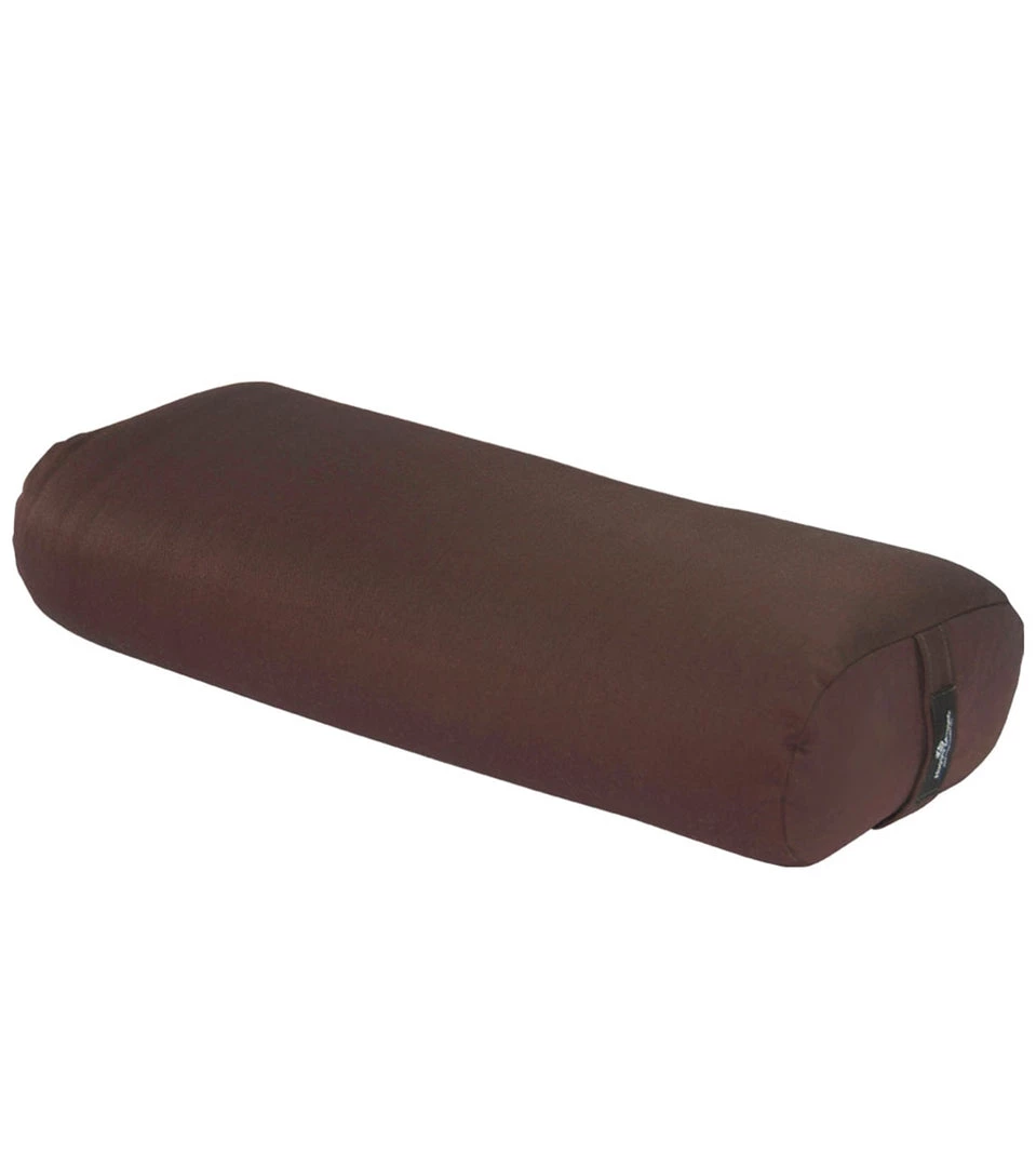 Hugger Mugger Standard Solid Yoga Bolster Mocha YOGA MATS & PROPS 5 Hugger Mugger Standard Solid Yoga Bolster Mocha YOGA MATS & PROPS