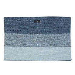 YOGA MATS & PROPS Hugger Mugger Cotton Yoga Rug 74" 3mm Indigo Dream