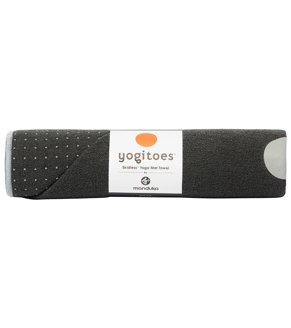 YOGA MATS & PROPS Manduka Yogitoes® Yoga Mat Towel Grey 4 YOGA MATS & PROPS Manduka Yogitoes® Yoga Mat Towel Grey