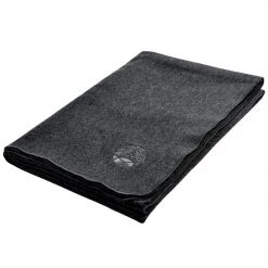 YOGA MATS & PROPS Hugger Mugger Deluxe Wool Blanket Gray