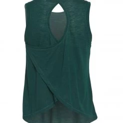 CLOTHING Balance Collection Canyon Singlet Yoga Tank Top Midnight Teal
