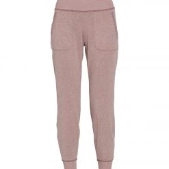 CLOTHING Balance Collection Coastal Sweatpant Joggers Heather Plum Wine